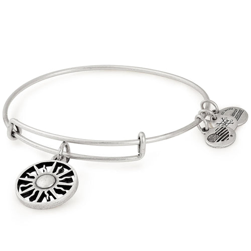 Alex and Ani Rising Sun Charm Bangle