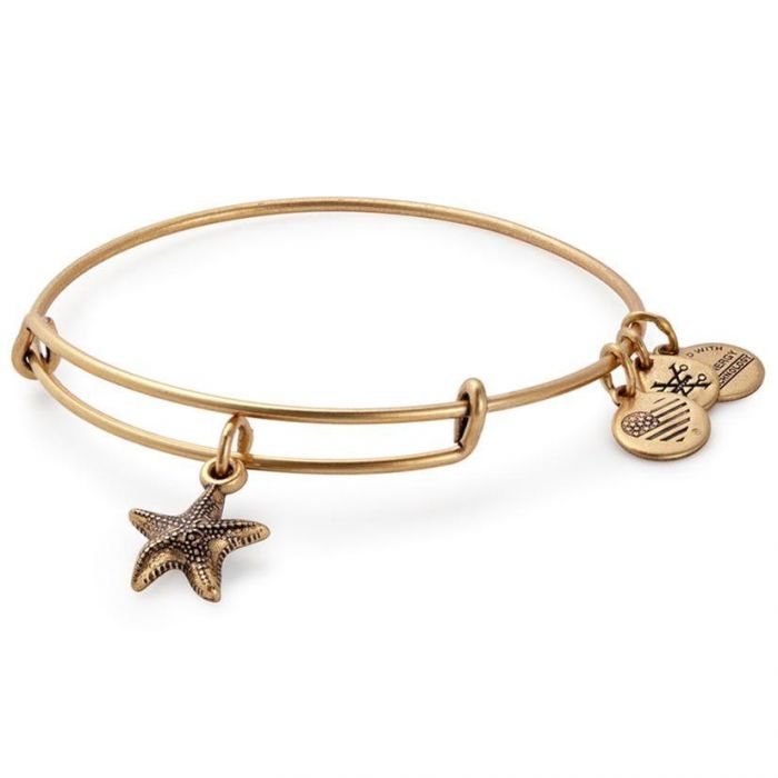 Alex and Ani Starfish Charm Bangle