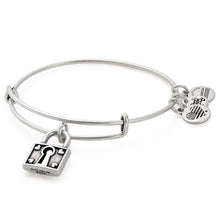 Load image into Gallery viewer, Alex and Ani Unbreakable Love Charm Bangle
