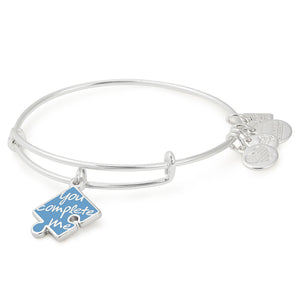 Alex and Ani You Complete Me Charm Bangle