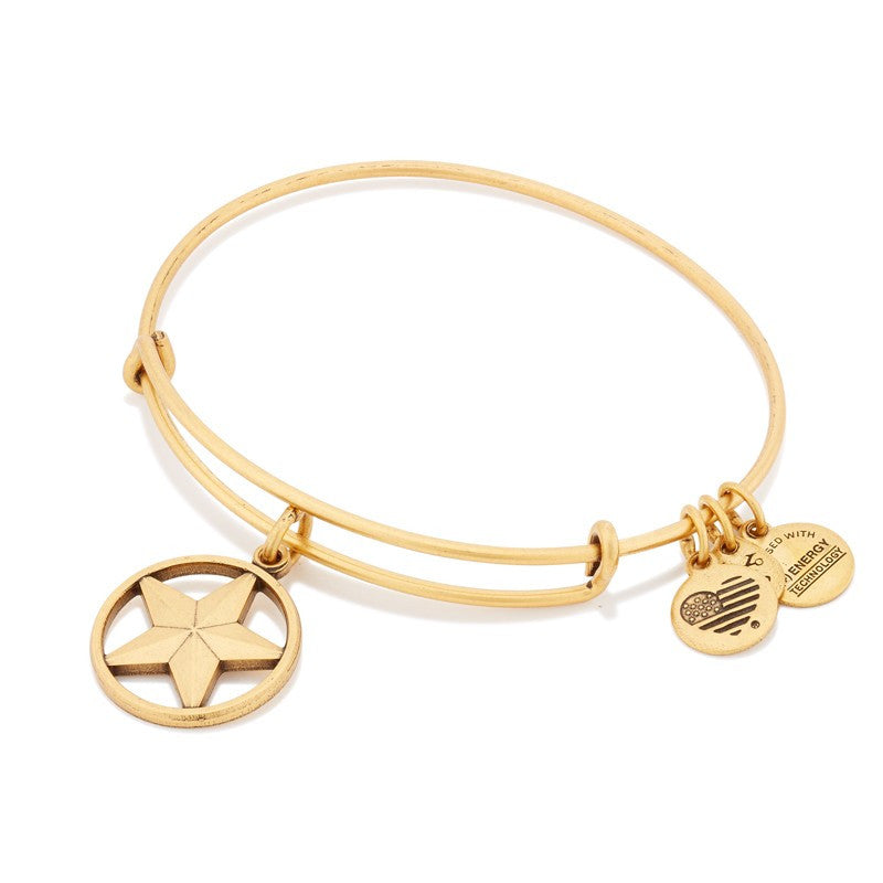 Alex and Ani Star of Strength Charm Bangle