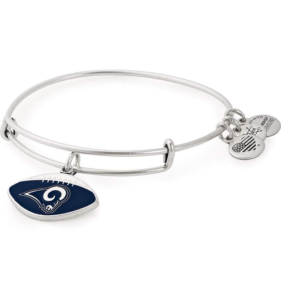 Alex and Ani Los Angeles Rams Football Charm Bangle