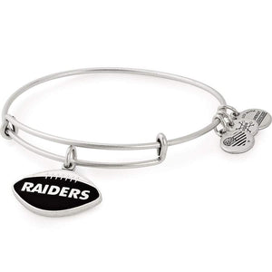 Alex and Ani Raiders Football Charm Bangle
