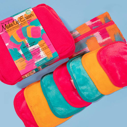 Splash of Color 7-Day Set of MakeUp Erasers