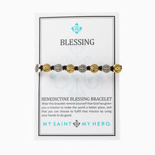 Load image into Gallery viewer, Benedictine Blessing Bracelet - Mixed Medals
