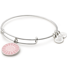 Load image into Gallery viewer, Alex and Ani Spiral Sun Charm Bangle
