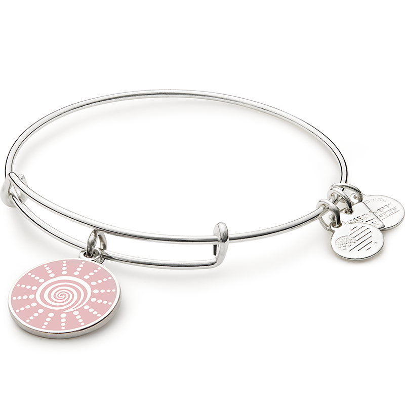 Alex and Ani Spiral Sun Charm Bangle