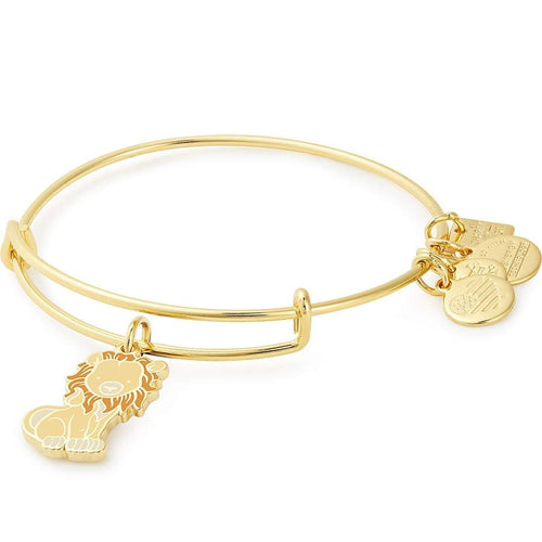 Alex and Ani Lion Charm Bangle