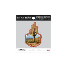 Load image into Gallery viewer, Vinyl Die-cut Stickers Indoor/Outdoor - Arizona Themed 4 Pack
