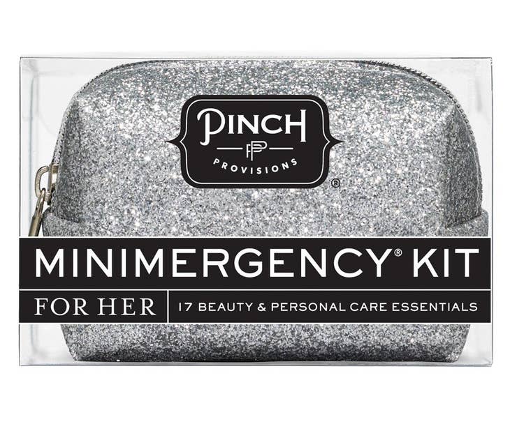 Glitter Minimergency Kit Silver Multi