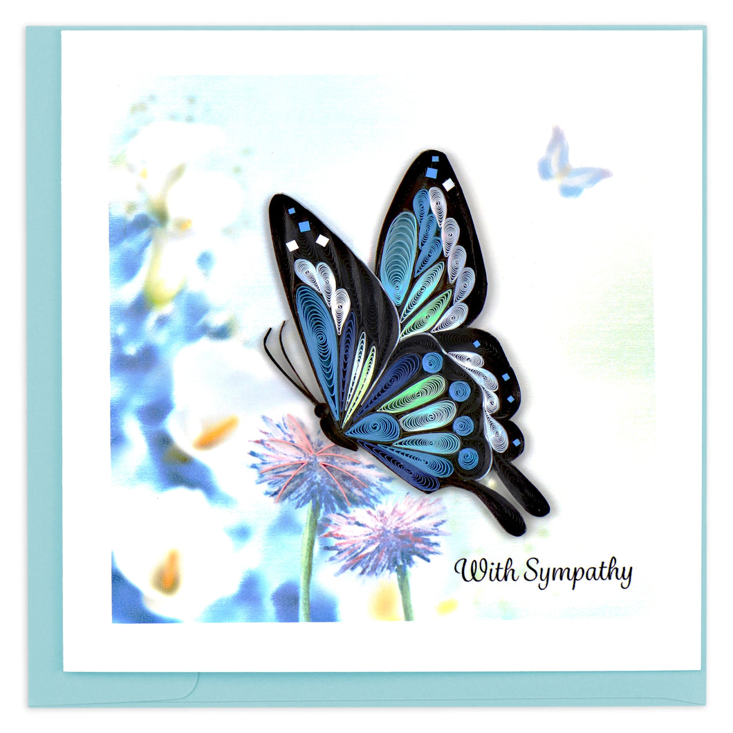 Quilled Sympathy Butterfly