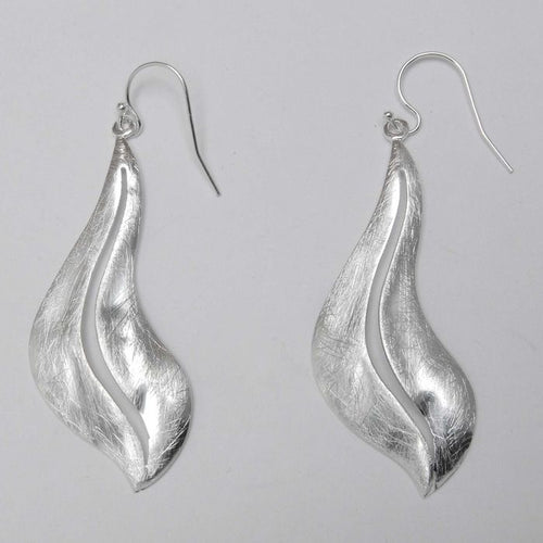 Teardrop Open Center Earrings