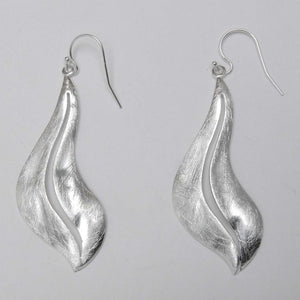 Teardrop Open Center Earrings