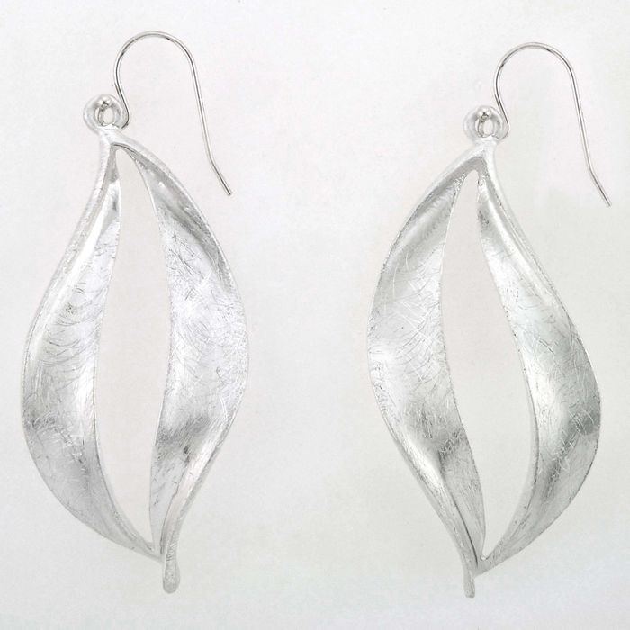 Open Center Leaf Earrings