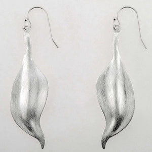 Wavy Leaf Earrings