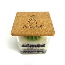 Load image into Gallery viewer, Cactus Flower &amp; Jade Soy Wax Candle - Barrel 10oz
