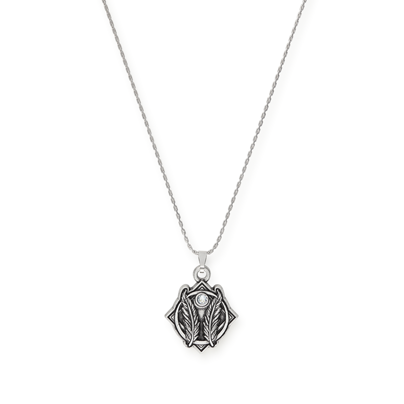 Godspeed Necklace - Rafaelian Silver