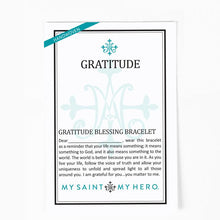 Load image into Gallery viewer, Gratitude Crystal Bracelet - Gold Medals
