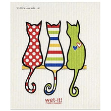 Load image into Gallery viewer, Cat Lover - Swedish Dish Cloth
