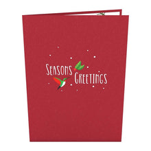 Load image into Gallery viewer, Holiday Hummingbird Lovepop Card
