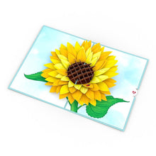 Load image into Gallery viewer, Sunflower Bloom Lovepop Card

