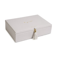 Load image into Gallery viewer, Tassel Jewelry Box - Be-You-Tiful - Gray
