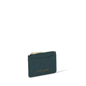 Cara Curve Card Holder - Forest Green