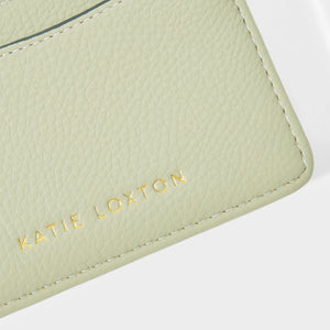 Cara Card Holder - Sage Green