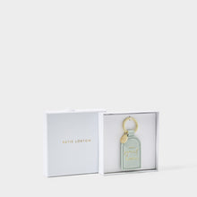 Load image into Gallery viewer, Beautifully Boxed Keyring - Home Sweet Home - Sage Green
