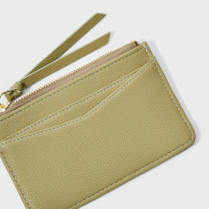 Isla Coin Purse and Card Holder - Olive