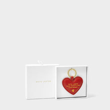 Load image into Gallery viewer, Beautifully Boxed Pet Keychain - Pets Leave Pawprints On Our Heart - Red

