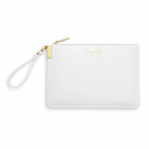 Secret Message Pouch - Be-You-tiful/Be Your Own Kind of Beautiful - White