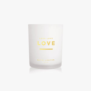 Love Love Love Candle - Sweet Papaya and Hibiscus Flower