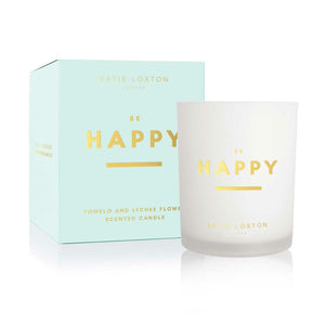 Be Happy Candle - Pomelo and Lychee Flower