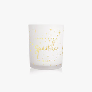 Leave a Little Sparkle Festive Candle - Sweet Vanilla and Salted Caramel