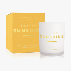 Dreaming of Sunshine Candle - Pomelo and Lychee Flower