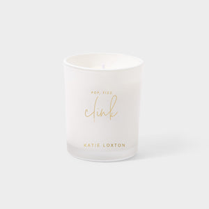 Pop Fizz Clink Candle - Sweet Papaya and Hibiscus Flower