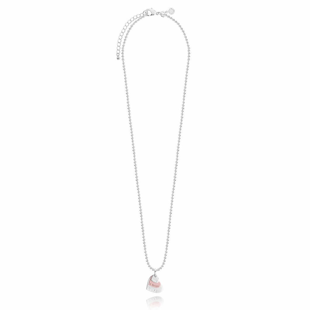 Klio Coin Necklace - Live Laugh Love