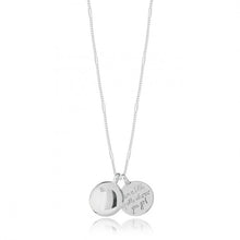 Load image into Gallery viewer, Secret Message Necklace - Leave a Little Sparkle Wherever you Go! - Silver Chain and Charms
