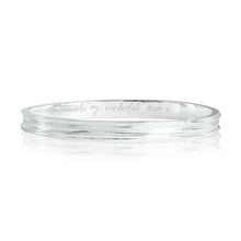 Load image into Gallery viewer, Katie Loxton - Secret Message Bangle - To My Wonderful Mom - Silver Bangle
