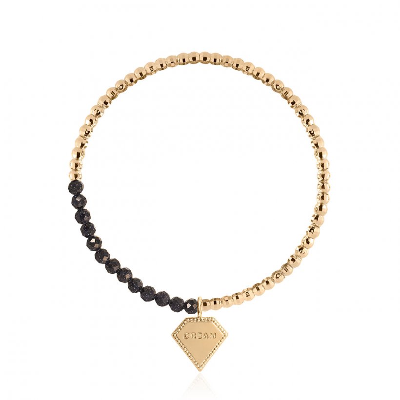 Signature Stones - Blue Sandstone Stone Bracelet - Dream