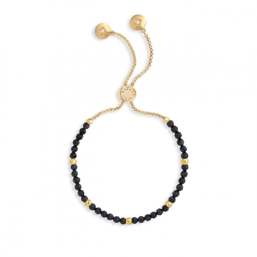 Signature Stones - Faceted Blue Sandstone Bracelet - Dream