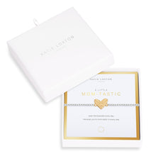 Load image into Gallery viewer, Beautifully Boxed A Littles - Mom Tastic Silver Bracelet- 6.8&quot; Stretch
