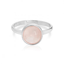 Load image into Gallery viewer, Signature Stones - Love Rose Quartz Silver Ring
