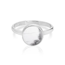 Load image into Gallery viewer, Signature Stones - Karma Howlite Silver Ring
