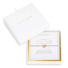 Load image into Gallery viewer, Beautifully Boxed A Littles - Pets Leave Pawprints on Our Hearts Silver Bracelet
