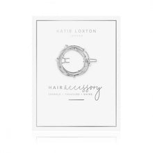 Load image into Gallery viewer, Hair Accessory - Silver Halo Star Scattered Hair Clip

