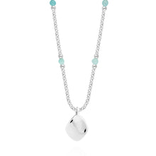Load image into Gallery viewer, Wellness Gems -  Amazonite Necklace Silver

