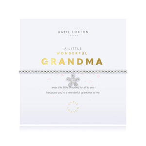 A Little Wonderful Grandma Bracelet - Silver