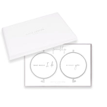 Load image into Gallery viewer, Bracelet Gift Set of 2 - Friendship - Silver

